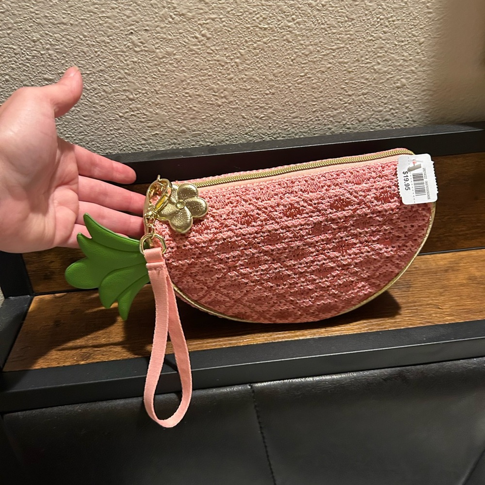 Bath and Body Works Pink Pineapple Wristlet